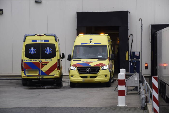 Traumateam ingezet voor incident in bedrijfspand
