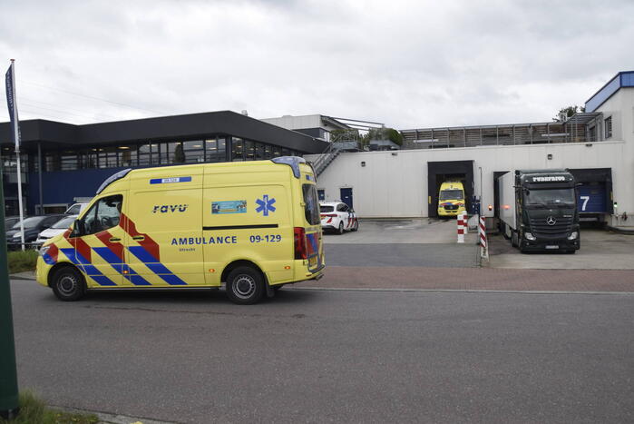 Traumateam ingezet voor incident in bedrijfspand
