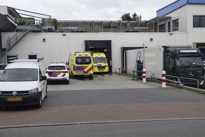 Traumateam ingezet voor incident in bedrijfspand