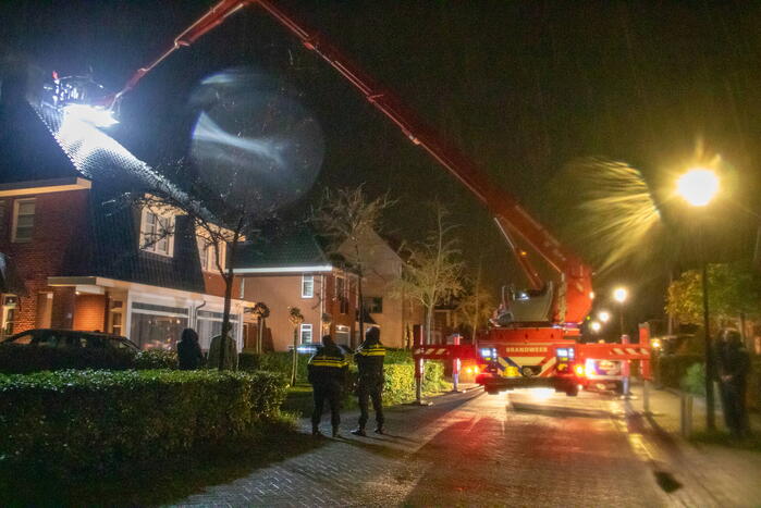 Brandweer ingezet voor brand in schoorsteen