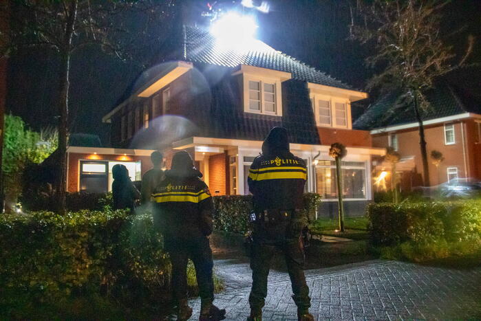 Brandweer ingezet voor brand in schoorsteen