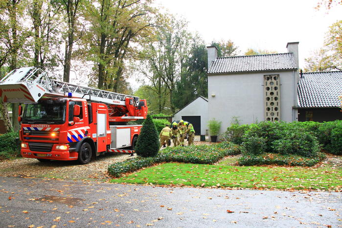 Rookontwikkeling bij brand in schoorsteen