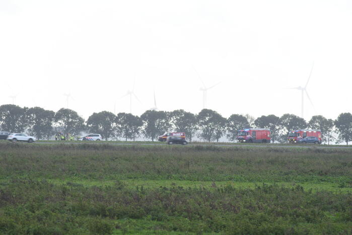 Politievoertuig fiks beschadigd door brand