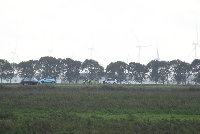 Politievoertuig fiks beschadigd door brand