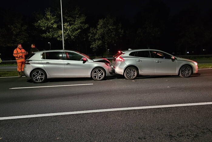 Schade bij kettingbotsing