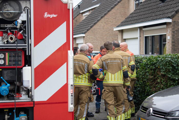 Bewoner gecontroleerd na brand in keuken
