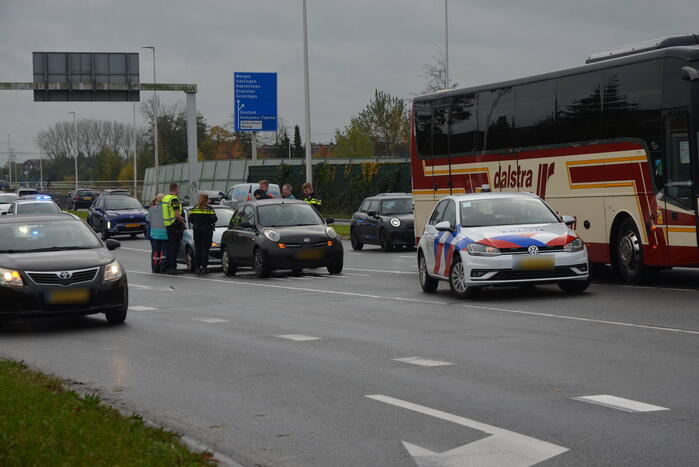 Schade bij kop-staartbotsing