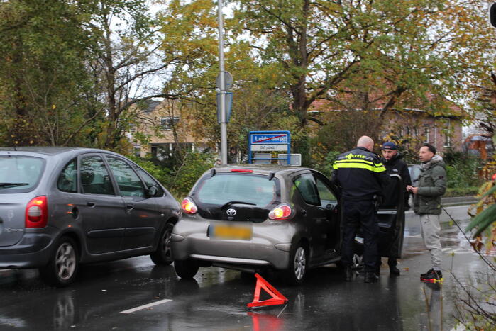Vertraging na kop-staart botsing