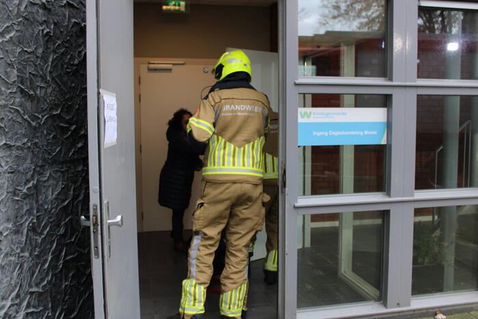 Brand in zorginstelling snel onder controle