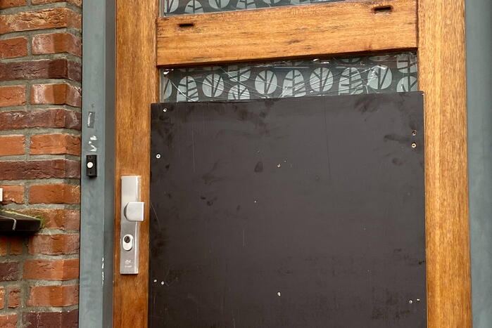 Woning beschadigd door explosie