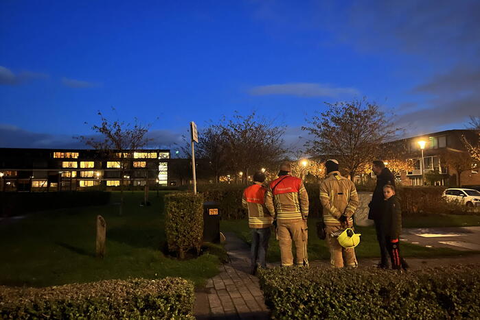 Brandweer doet onderzoek naar gaslucht