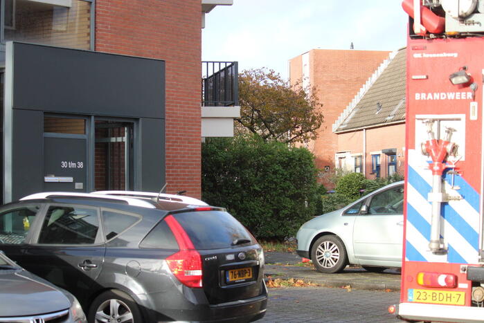 Brandweer ingezet voor gaslucht in appertementcomplex