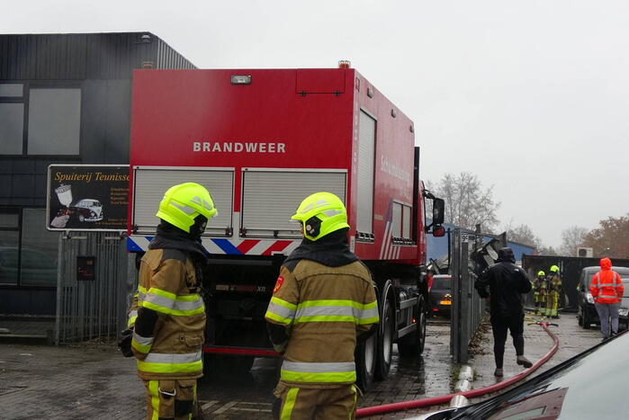 Loods in as na grote brand