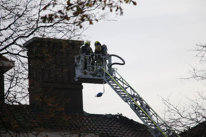Zeer grote brand in appartementencomplex