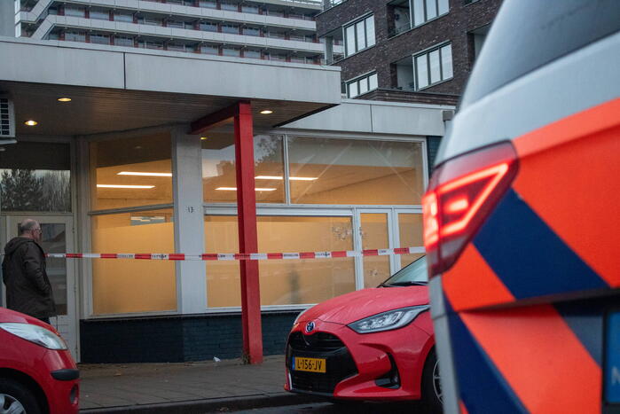 Kogelgaten aangetroffen in bedrijfspand