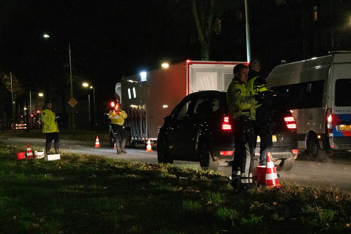 Politie houdt grote verkeerscontrole