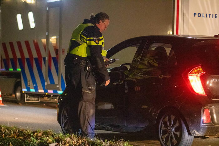 Politie houdt grote verkeerscontrole