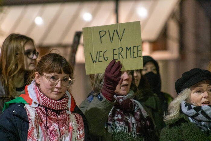 Demonstratie tegen winst PVV