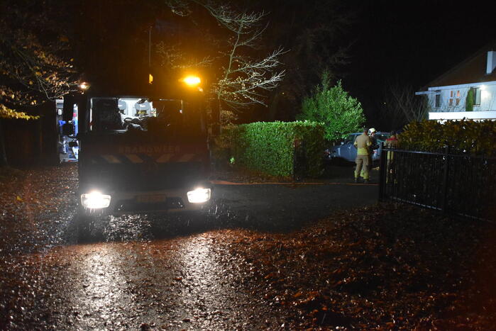 Pelletkachel vat vlam in woning