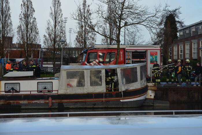 Onderzoek naar rookontwikkeling op woonboot