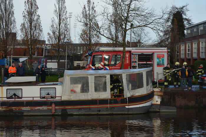 Onderzoek naar rookontwikkeling op woonboot