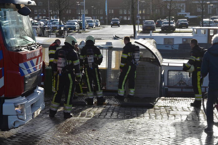Onderzoek naar rookontwikkeling op woonboot