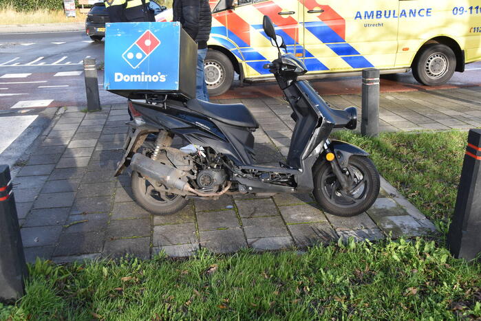 Scooterrijder gewond n aval door remactie