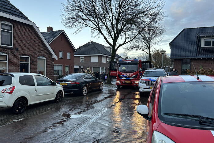 Schuurbrand blijkt brandende vuurton