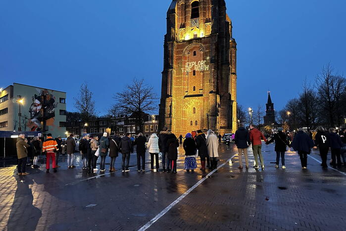 Protestactie na winst PVV