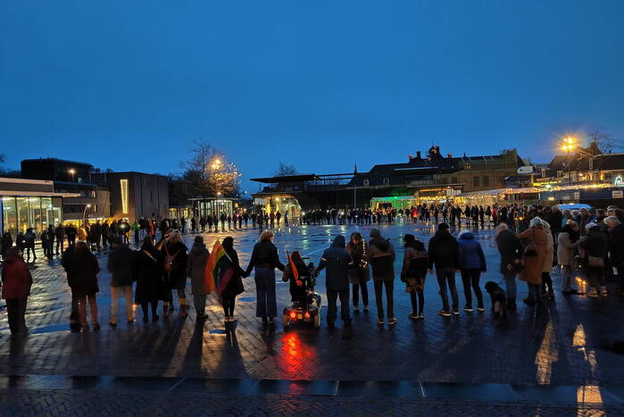 Protestactie na winst PVV