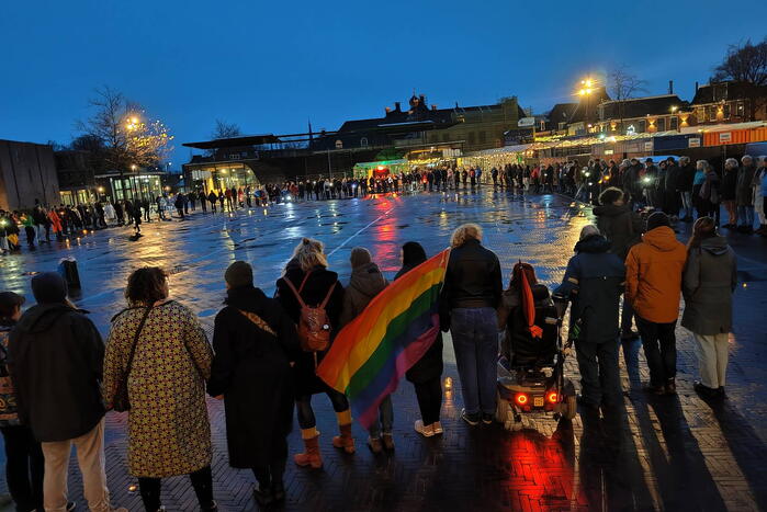 Protestactie na winst PVV