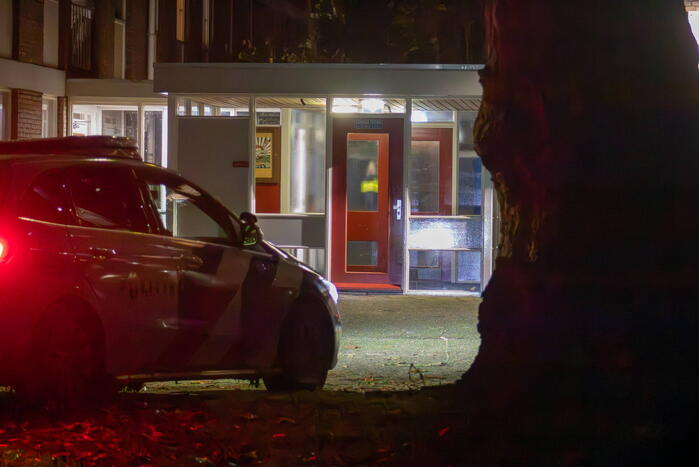 Persoon aangehouden na bedreiging