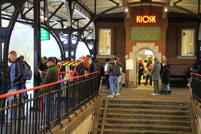 Treinverkeer gestremd door aanrijding