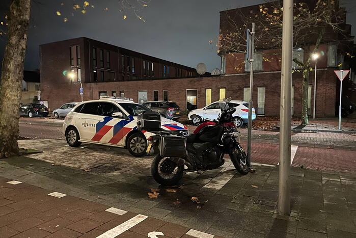 Achtergelaten scooter aangetroffen na melding overval