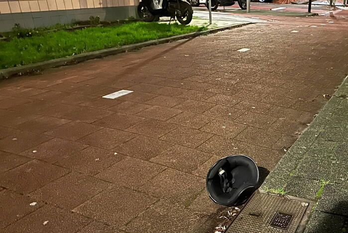 Achtergelaten scooter aangetroffen na melding overval