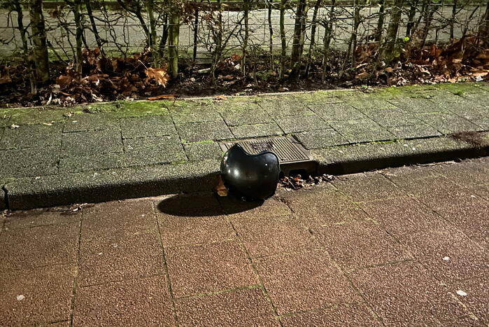 Achtergelaten scooter aangetroffen na melding overval