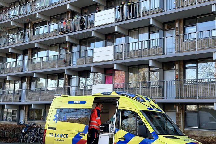 Gewonde na melding schietpartij in flat