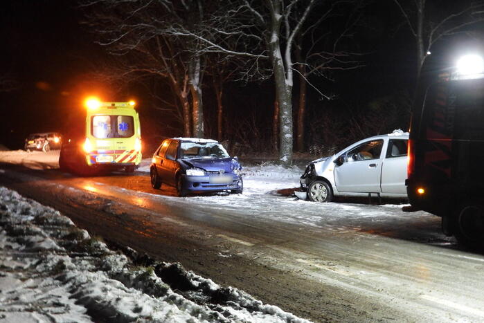 Fikse schade bij botsing tussen twee voertuigen