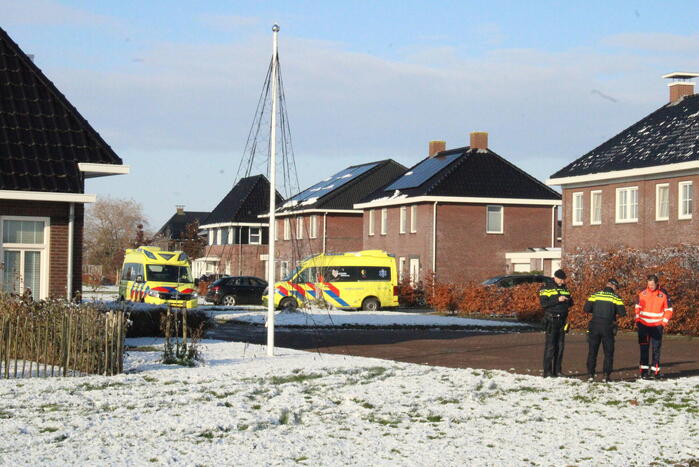Traumateam assisteert bij medische noodsituatie