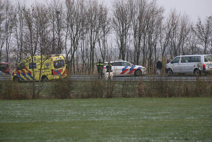 Meerdere gewonden bij ernstig ongeval tussen meerdere voertuigen