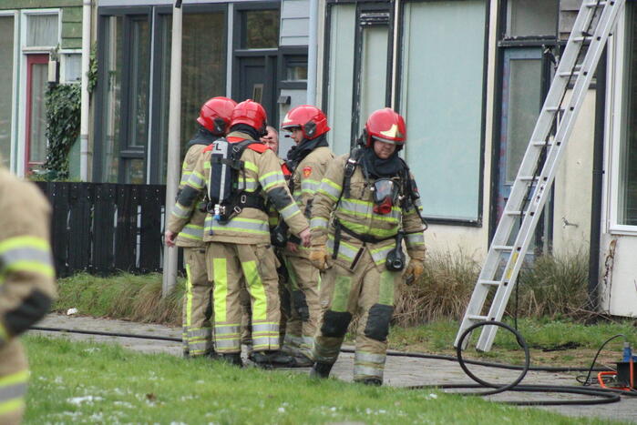 Keukenbrand snel onder controle