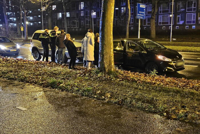 Schade bij kop-staart botsing