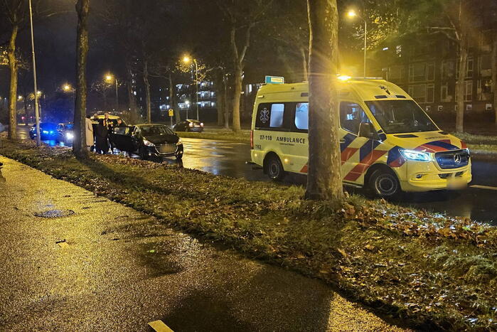 Schade bij kop-staart botsing