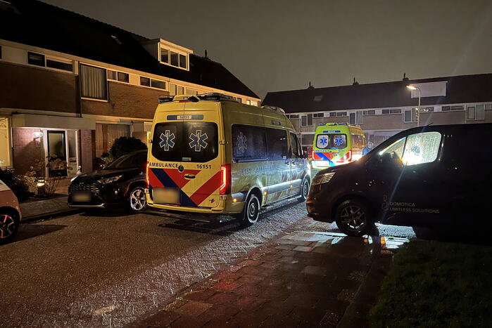 Traumateam assisteert bij medisch incident