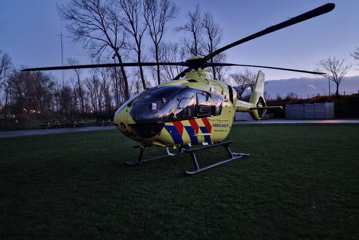 Traumateam ingezet voor medische noodsituatie