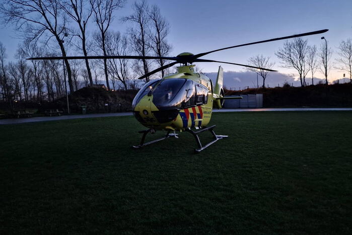 Traumateam ingezet voor medische noodsituatie