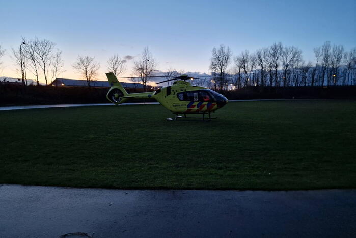 Traumateam ingezet voor medische noodsituatie