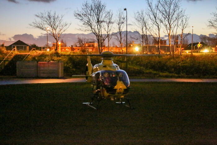 Traumateam ingezet voor medische noodsituatie