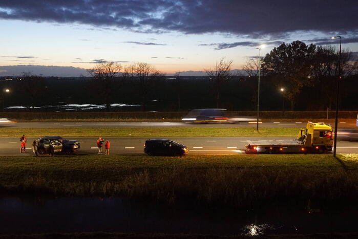 Fikse schade bij kop-staartbotsing
