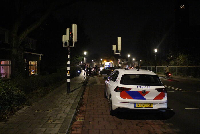 Fietser gewond bij aanrijding met auto